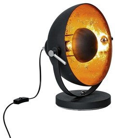 Butlers SATELLIGHT Stolová lampa 38 cm - čierna/zlatá