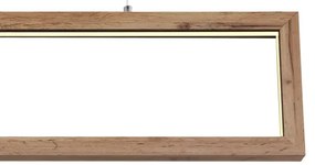 Globo 67287H - LED luster na lanku MANDERA LED/24W/230V hnedá