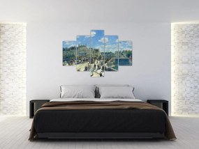 Obraz - Auguste Renoir, Pont Neuf, Paris, reprodukcia (150x105 cm)