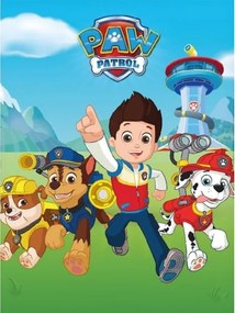 SpinMaster - Detská fleecová deka Tlapková patrola - Paw Patrol / 140 x 100 cm