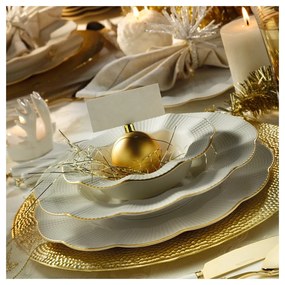 24-dielna sada tanierov z porcelánu Kutahya Waves