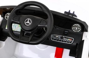 RAMIZ Elektrické autíčko Mercedes Benz AMG SL65 - biele