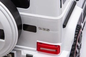 Ramiz Detské vozidlo Mercedes G63 AMG LIFT, biele