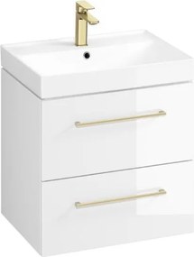 Cersanit Larga, skrinkové úchytky 35cm 2ks, zlatá, S599-0143