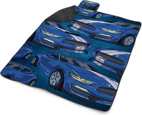 Sablio Plážová deka Mustang Pattern: 200x140 cm