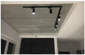 BERGE Koľajnica 50 cm pre bodové reflektory GU10 - čierna