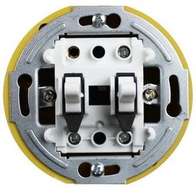 Elhard Vypínač Retro Klasik sériový č.5, biely - kompletný KL5205W