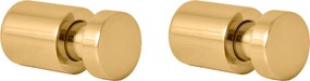 Slezák - RAV Vešiačik 30 mm - 2 ks COLORADO - COA0103/30ZK, Zlatá kartáčovaná