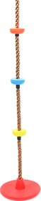 Garden Line PLASTOVÉ LEZECKÉ LANÁ PRE DETI S DISKOM 2,6 x 220 CM