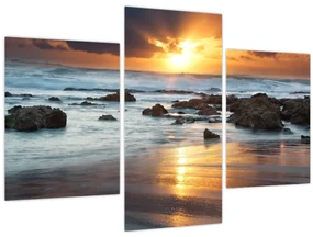 Obraz - More zaliate slnkom (90x60 cm)