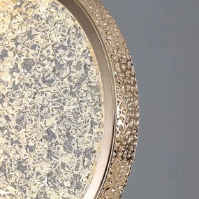 Toolight Rea, Krištáľový Závesný Luster LED G089-1CP Złota, OSW-09706