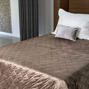 Prehoz na posteľ TORMA BROWN 220x240 cm