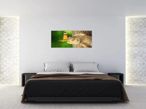 Obraz - Jašter (120x50 cm)