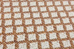 Obojstranný koberec BRUSSELS 206074/10410 Cayenne krémový / terakotový