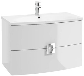 Skrinka DECO 80 0D2S biela