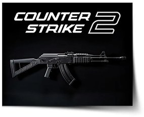 Sablio Plagát Counter Strike 2 AK - 90x60 cm