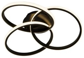 LED Stmievateľné stropné svietidlo LED/70W/230V 3000-6500K čierna +diaľkové ovládanie