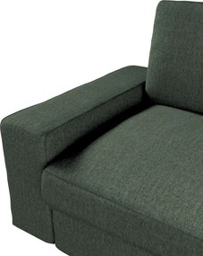 Poťah na sedačku Kivik 3-os., rozkladacia farba produktu zelená látka zapletaná