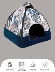 Iglu pre psov a mačky One Original Blue 47×46×40 cm