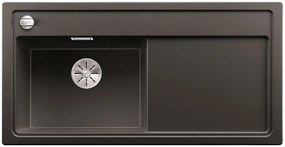 Granitový drez Blanco ZENAR XL 6 S InFino čierna drez vľavo