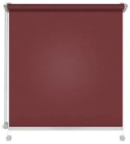 Gario Roleta Mini Standard Štruktúrovaná Červená marsala Šírka: 67 cm, Výška: 150 cm