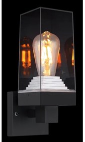 Globo 31370 - Vonkajšie nástenné svietidlo GABBA 1xE27/40W/230V IP44