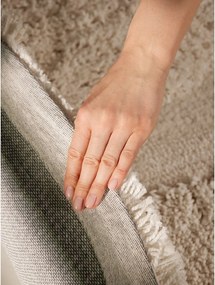 Krémový ručne tkaný okrúhly koberec ø 200 cm Lambeth Jasper – Ted Baker