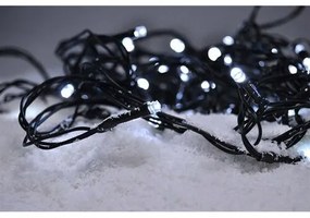 Vianočná LED reťaz vonkajšia studená biela, 5 m, L