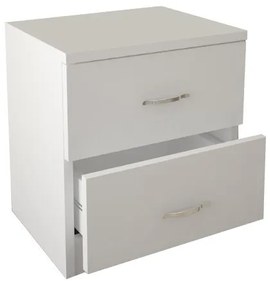 Nočný stolík SINE 42x40 cm biela