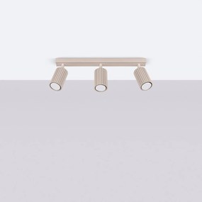 Taupe kovové bodové svietidlo 6,5x45 cm Gleam – Sollux