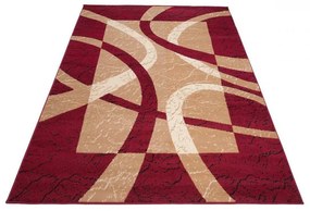 Kusový koberec PP Max vínový 80x150cm