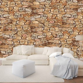 Fototapeta - Stone Wall Rock (152,5x104 cm)