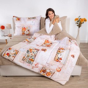 Prešívaná baránková súprava Dual Feel NICOLETA 3 ks