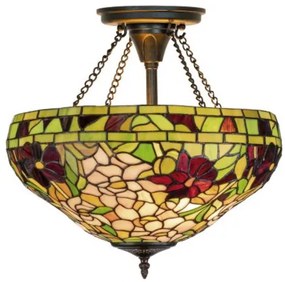 Stropná Tiffany ACAMAR 40*40 2*E27