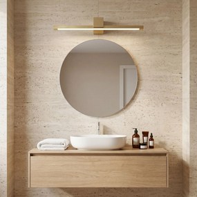 Toolight Toolight, LED nástenné svietidlo, 60cm, 12W, 4000K, 1000lm, SWE047-1W, zlatá matná, OSW-20147