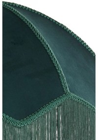 Závesné svietidlo v petrolejovej farbe s textilným tienidlom ø 50 cm Malacia – Light &amp; Living