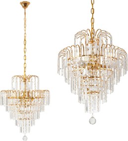 Toolight Toolight, stropné svietidlo 6xE14, zlatá lesklá, OSW-00684