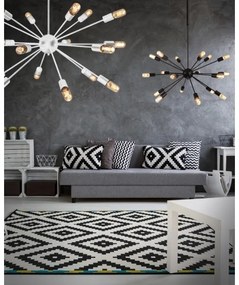 Azzardo AZ1657 - Luster na tyči ORBIT 18xE27/60W/230V