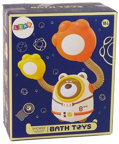 Lean Toys Vodná hračka - kozmonaut medveď
