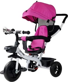 LEAN Toys Detská trojkolka PRO300 ružová