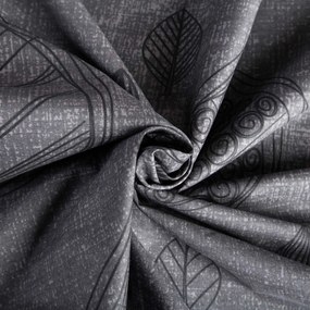 RENFORCÉ OBLIEČKY LEAF EXCLUSIVE 200X220 CM, 2KS 70X80 CM LISTY