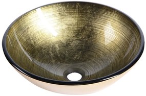 Sapho Sapho, FIANNA sklenené umývadlo priemer 42 cm, 2501-21