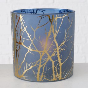 Svietnik Nordin modrý, 15 cm