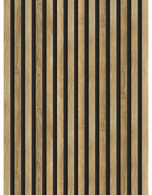 Mexen Lam-B, stenové lamely 275 × 31,5 cm, HDF doska 4 mm, dub medový, S100-275317-2812-066