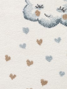 Villeroy & Boch, Detský kusový koberec Villeroy & Boch Boho Kids 106304 Cream Multicolor kruh, 160x160 (priemer) kruh, biela, viacfarebná, detská izba