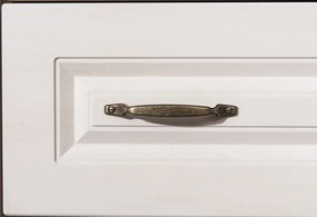 Šatníková skriňa 2-dverová Atik, biela