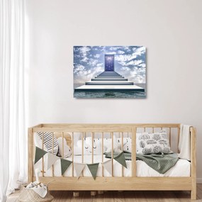 Sklenený obraz - Cesta do inej dimenzie (70x50 cm)