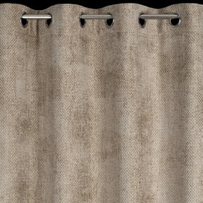 ZATEMŇOVACÍ ZÁVES NA KRÚŽKOCH ALETA 135X250 CM BÉŽOVÁ