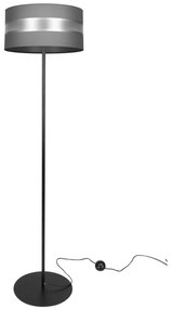 Stojacia lampa Elegance, 1x textilné tienidlo (výber z 5 farieb), (výber z 3 farieb konštrukcie), (fi 40cm)