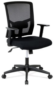 BONTEC Kancelárska stolička, hojdací mechanizmus, čierna sieťovina, KA-B1012 BK Farba: Čierna